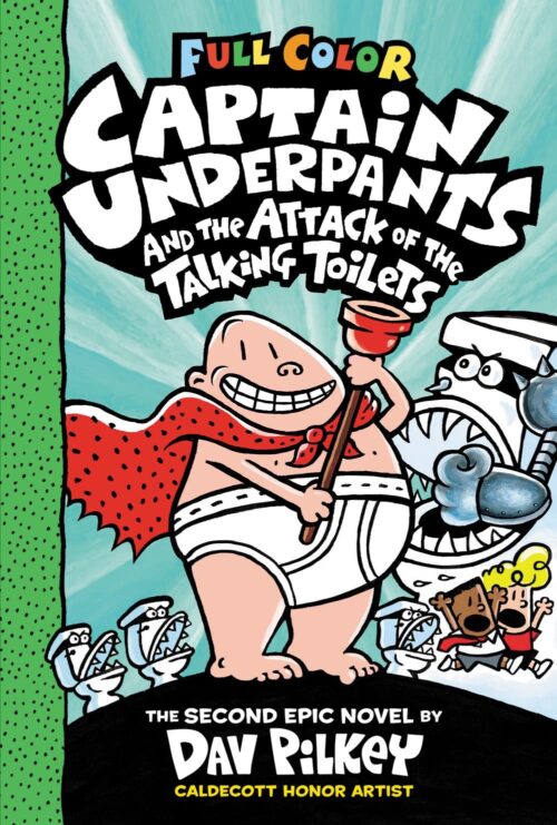 Captain Underpants Books 1-12 Complete FULL COLOR Collection (Hardcover) - Image 3