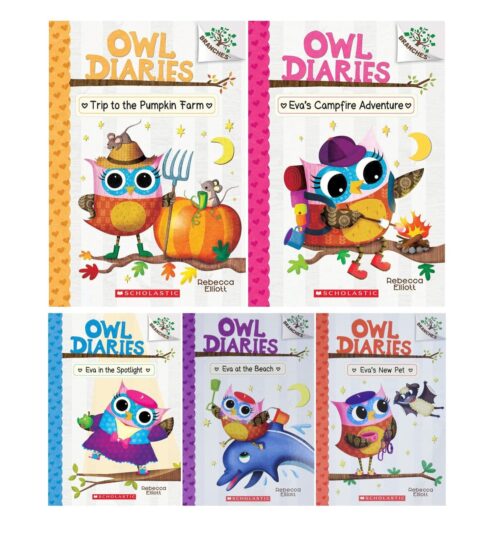 Owl Diaries 5 Books Set (Owl Diaries Branch Book #11 - #15)