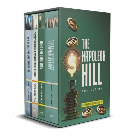 The Napoleon Hill Collection 4 Books Boxed Set(Think and Grow Rich, The Law of Success in Fifteen Lessons, Success Through a Positive Mental Attitude & How to Sell Your Way Through Life)