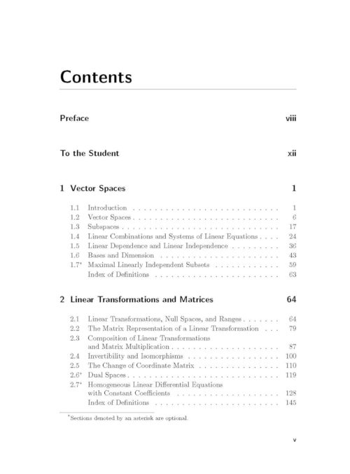 Linear Algebra, 5e - Image 5