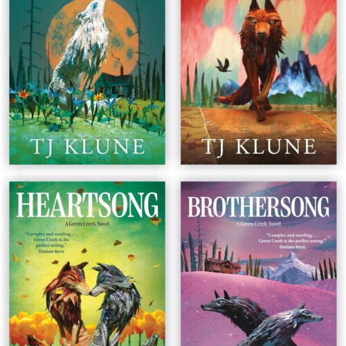 Green Creek Series 4 Books Collection Set By Tj Klune (Wolfsong, Ravensong, Heartsong And Brothersong)